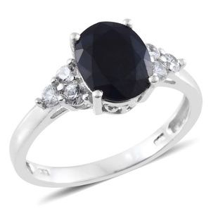 Kanchanaburi Blue Sapphire, Ring (Size 6.0)